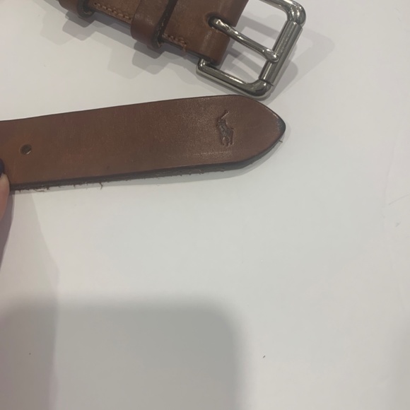 Polo Ralph Lauren Men’s Italian Saddle Leather Belt Sz. 38 (95) - Picture 2 of 6